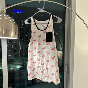 Rue 21 flamingo tank top